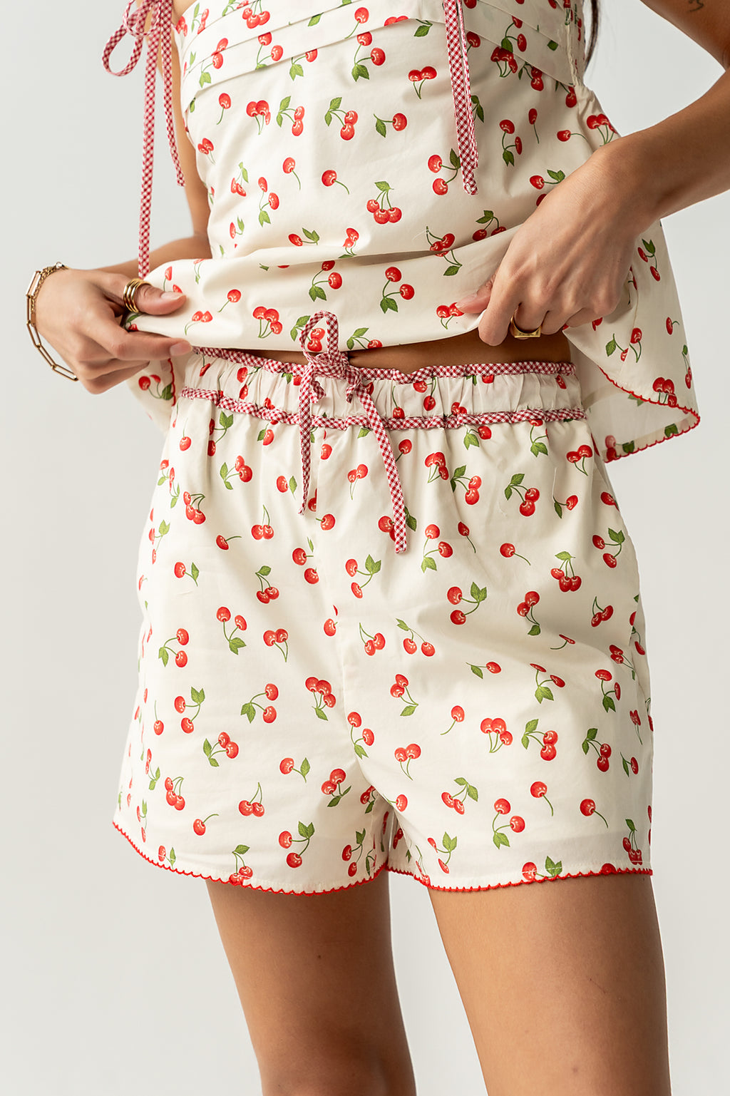Casey Cherry Shorts