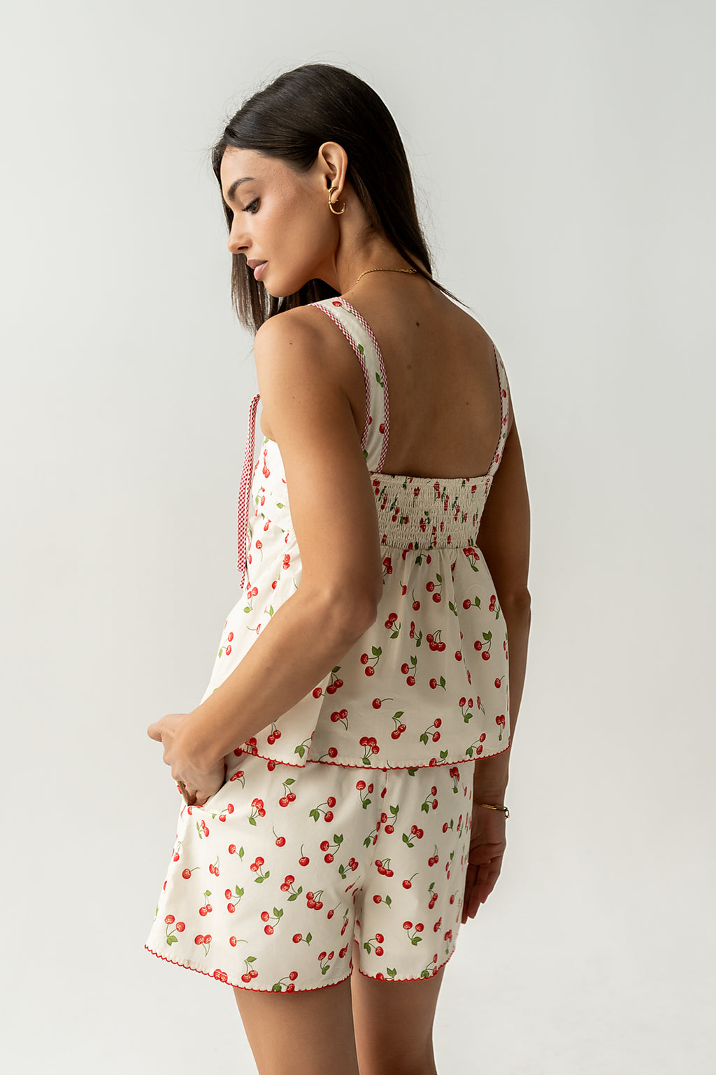 Casey Cherry Shorts