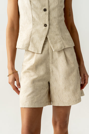 Gigi Pleated Shorts