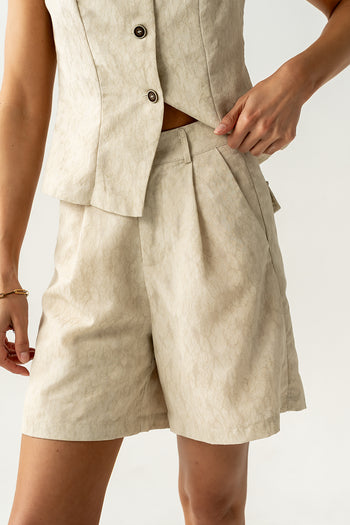 Gigi Pleated Shorts