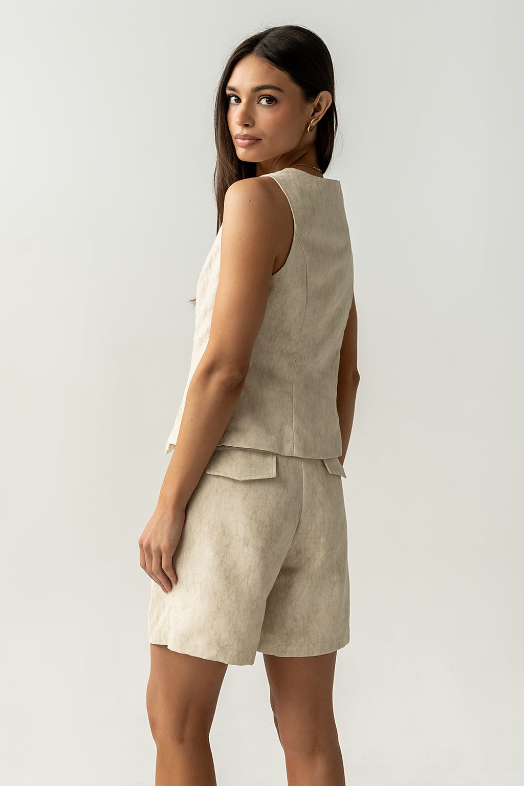Gigi Pleated Shorts