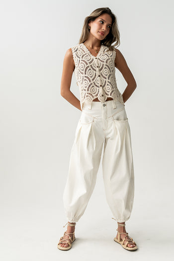 Correy Pants in Off White