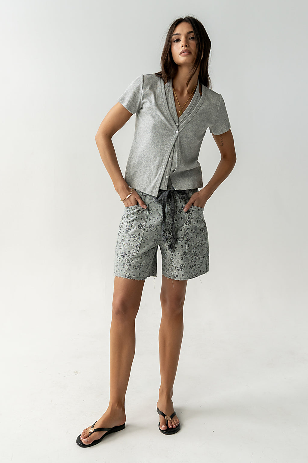 Hana Double Layer Top