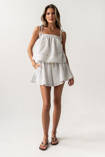 Harlie Striped Shorts