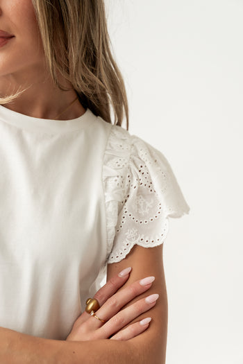 Tyson Embroidered Top