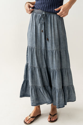 Manoella Tiered Maxi Skirt