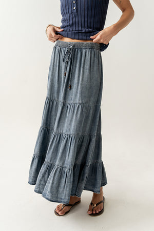Manoella Tiered Maxi Skirt