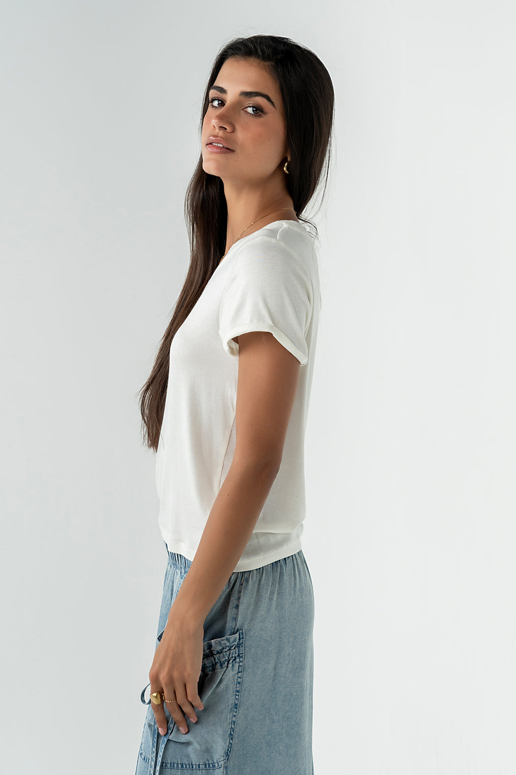 Ollie Top in Ivory