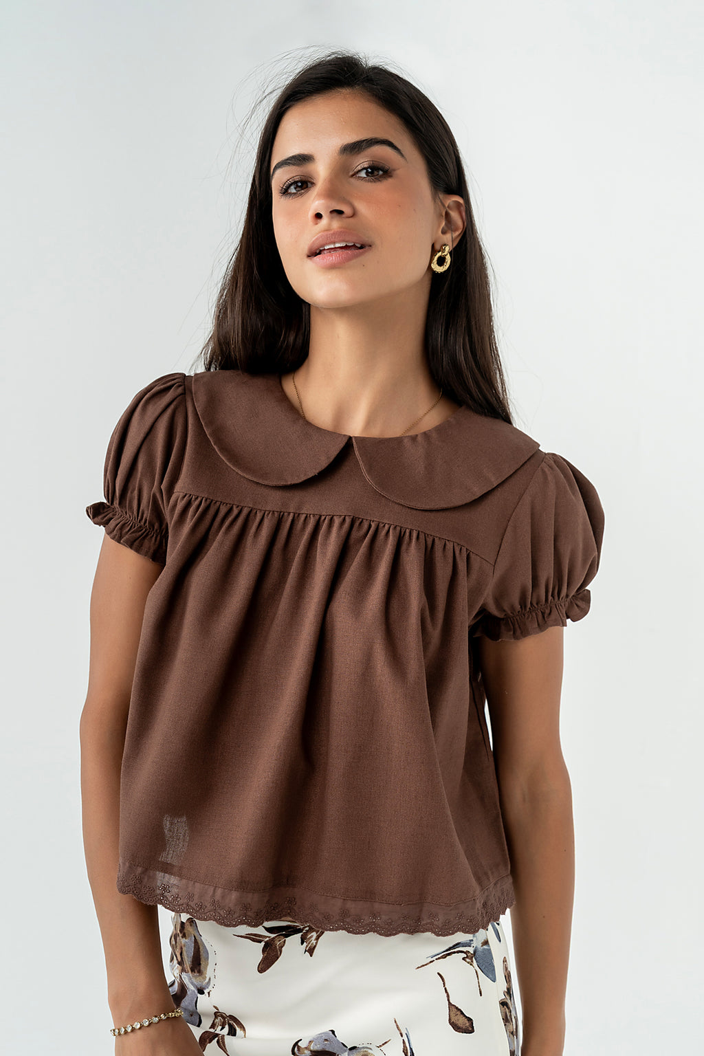 Maycen Collared Blouse