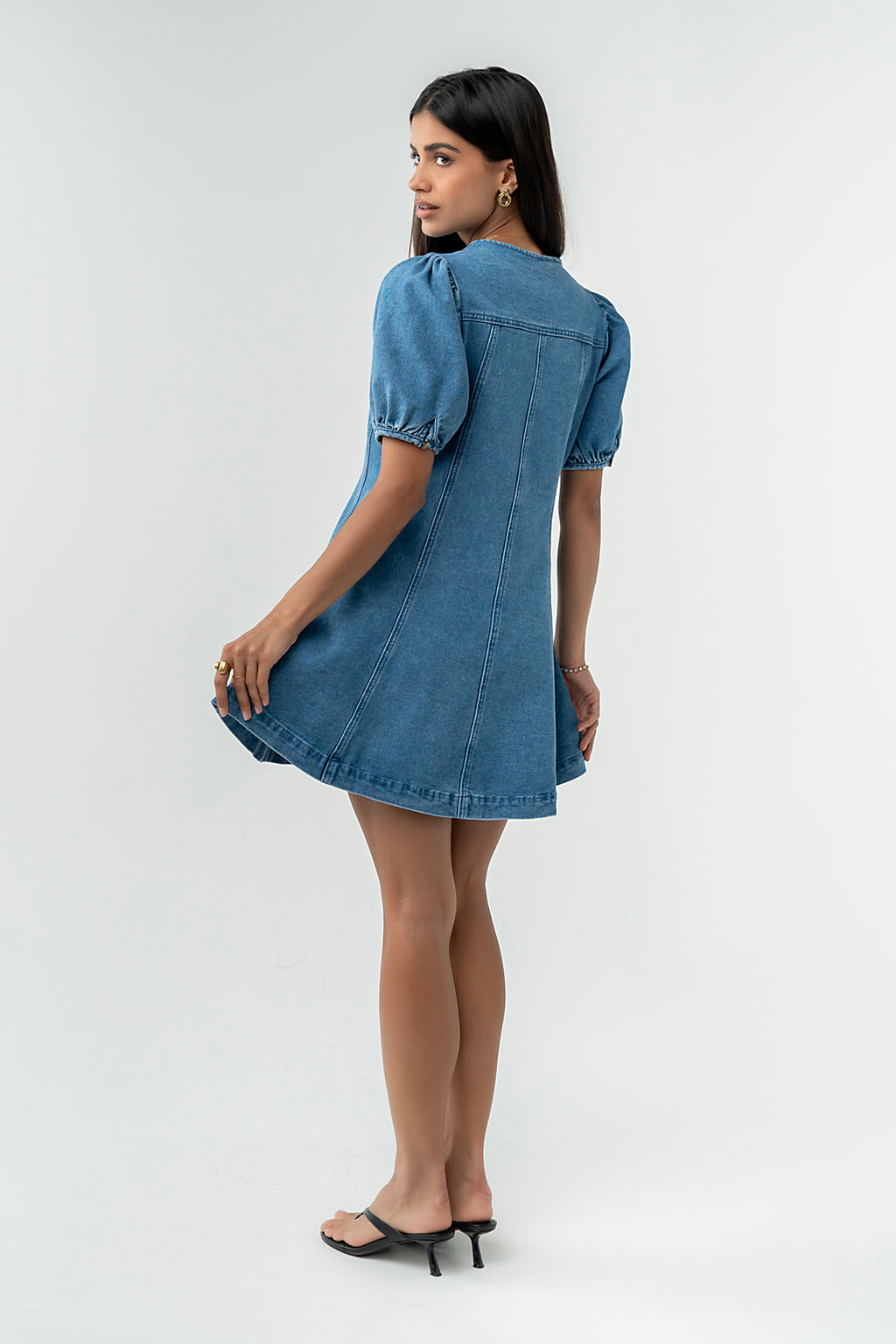 Correy Denim Mini Dress