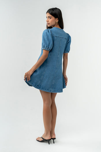 Correy Denim Mini Dress