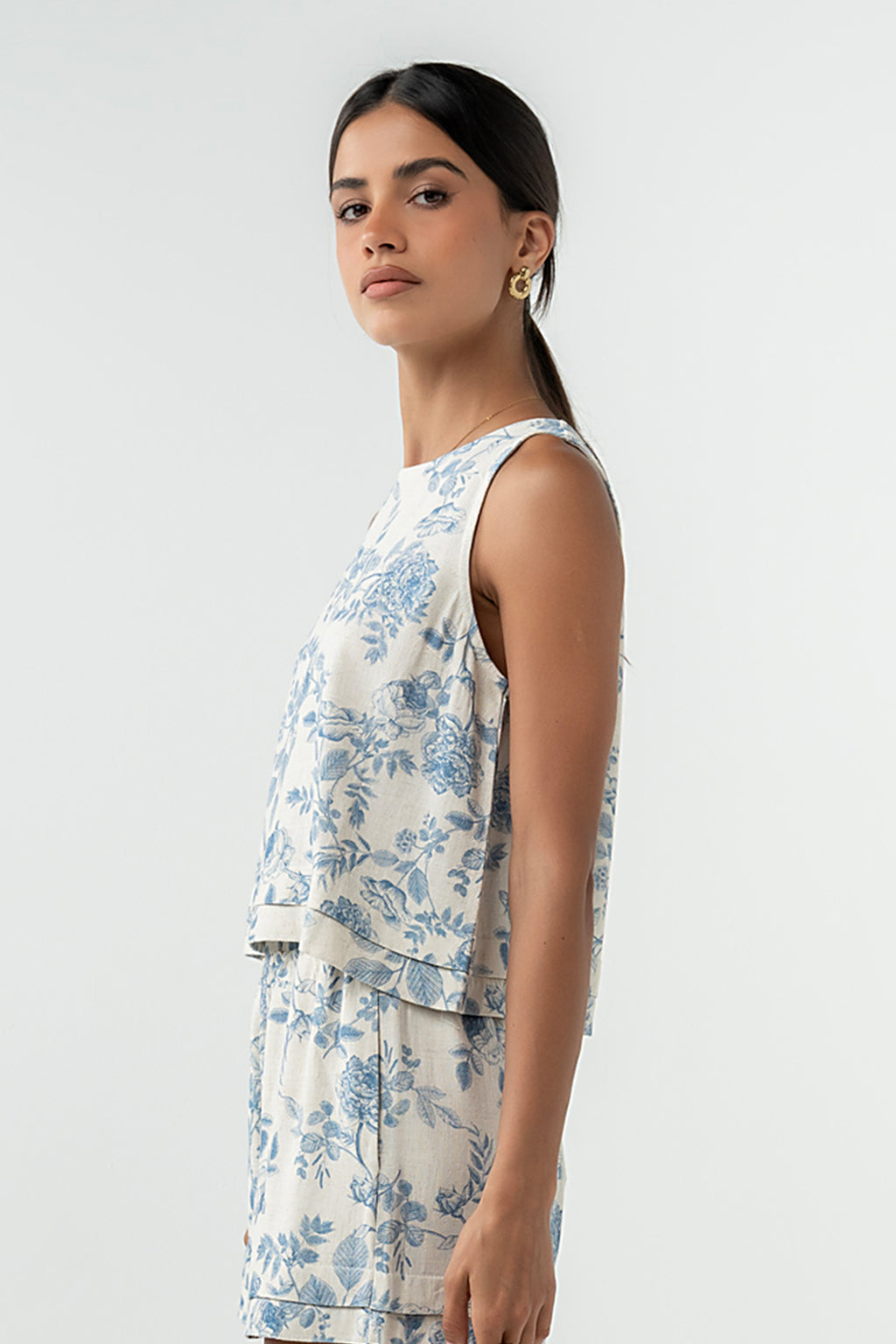 Orabella Floral Tank Top