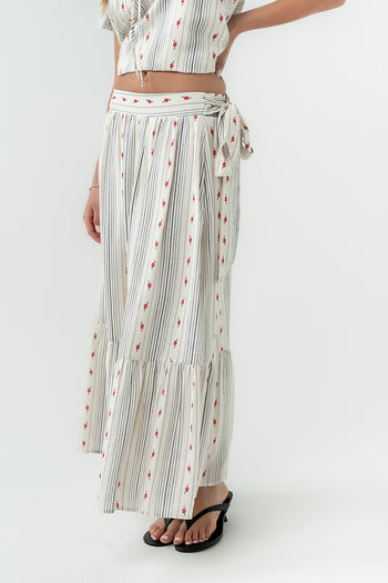 Tylee Floral Midi Skirt