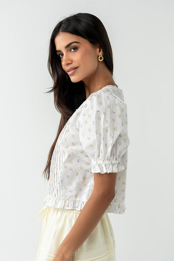 Tracie Floral Blouse in Multi