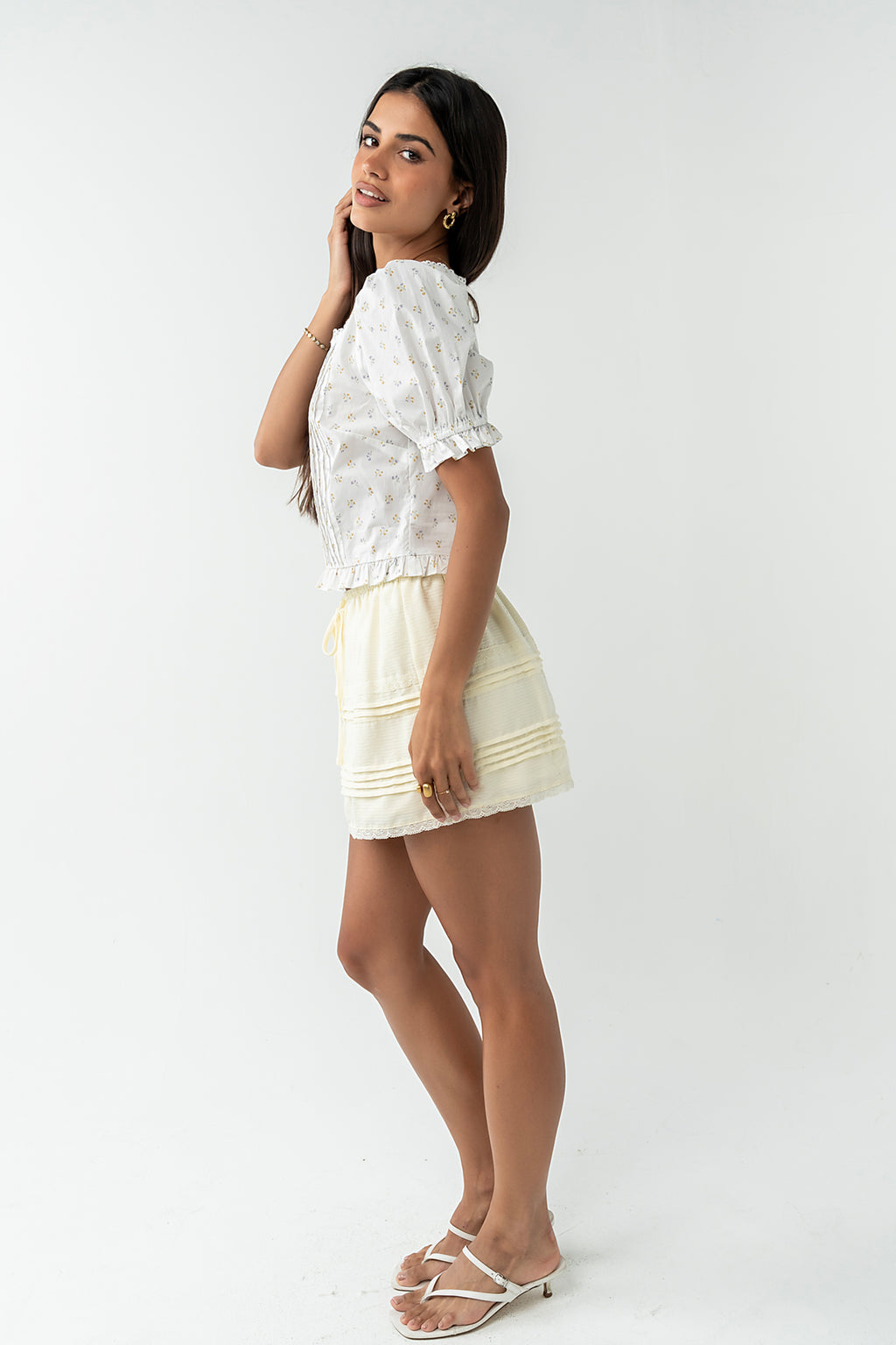 Tracie Floral Blouse in Multi