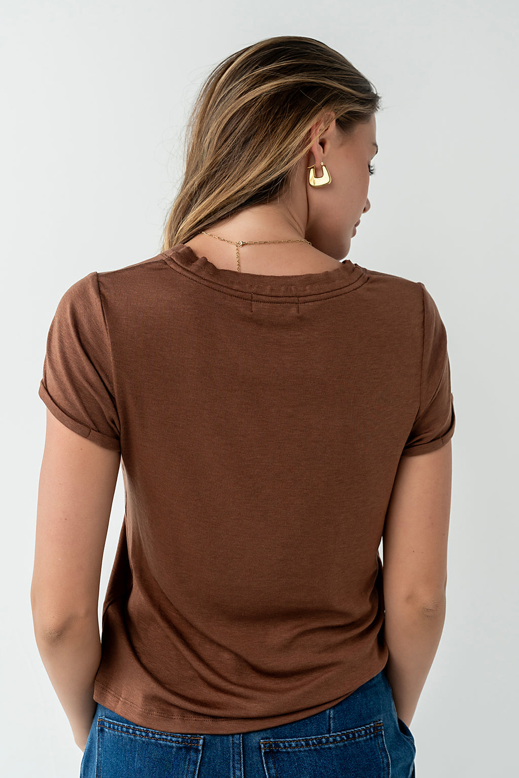 Ollie Top in Brown