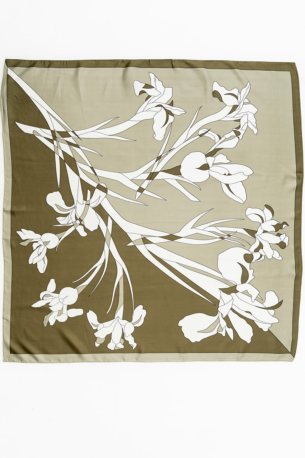 Giana Bandana Scarf in Green