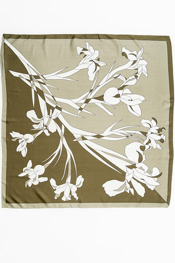 Giana Bandana Scarf in Green