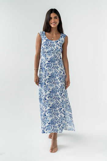 Charlize Floral Maxi Dress