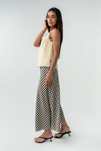 Posie Gingham Maxi Skirt