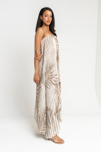Brandie Accordion Maxi Dress
