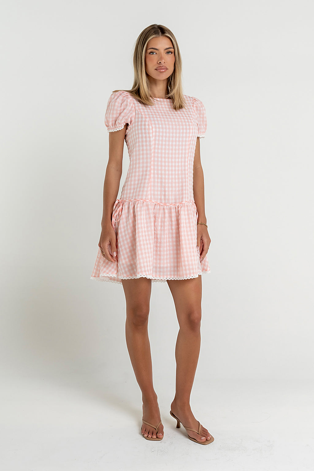 Chance Gingham Mini Dress
