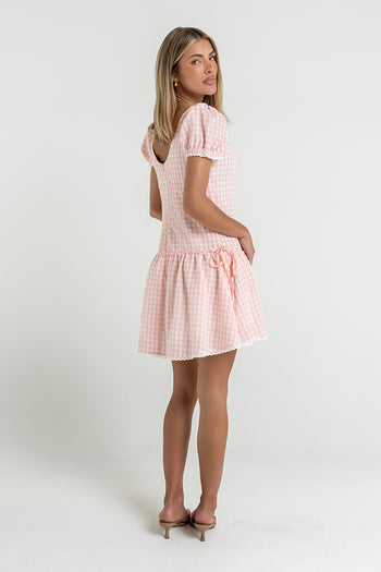Chance Gingham Mini Dress