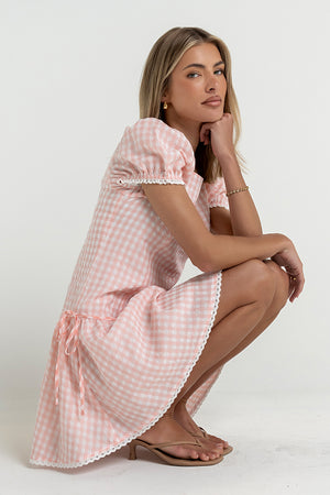 Mayzie Gingham Maxi Dress Mayzie Gingham Maxi Dress