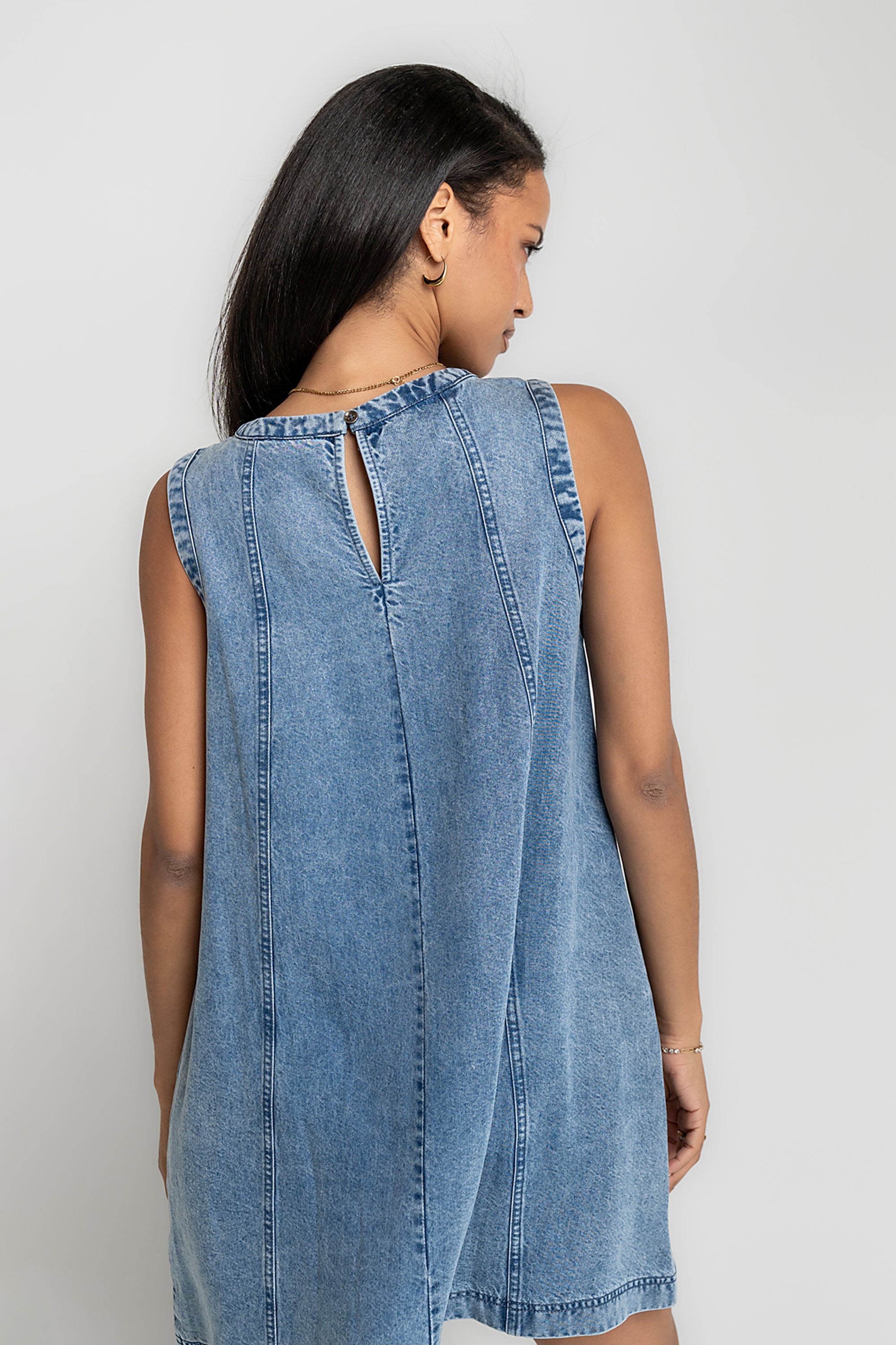 denim dress no sleeves Amazon.com: luvamia Denim Women Dress Casual Cowgirl Summer Dress for Women Bay Blue Size X-Small Size 0 2 : Clothing, Shoes & Jewelry