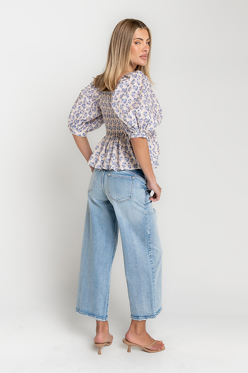 Andrea Peplum Blouse