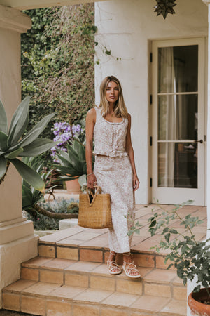 Elise Floral Maxi Skirt - FINAL SALE