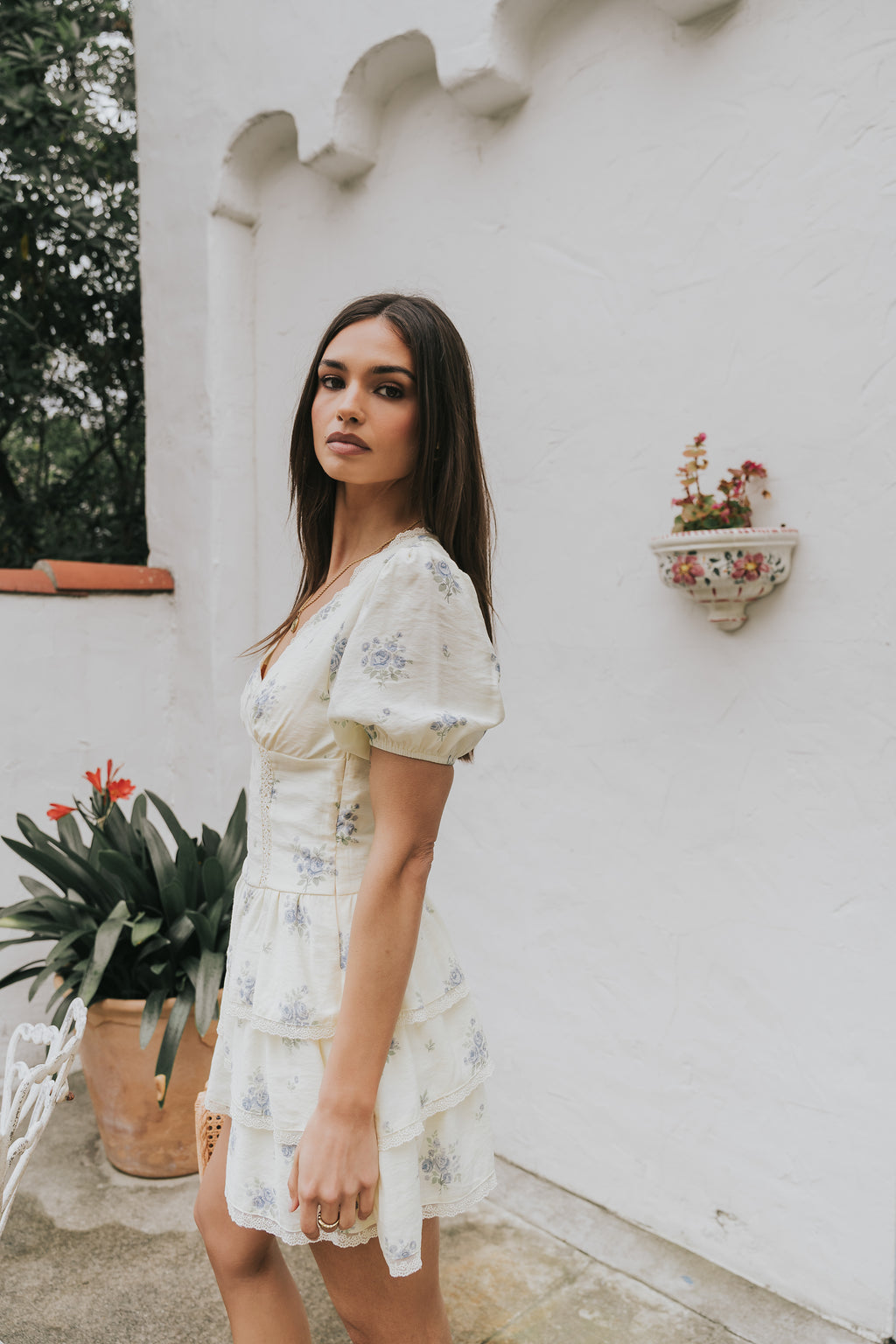 Marina Floral Mini Dress