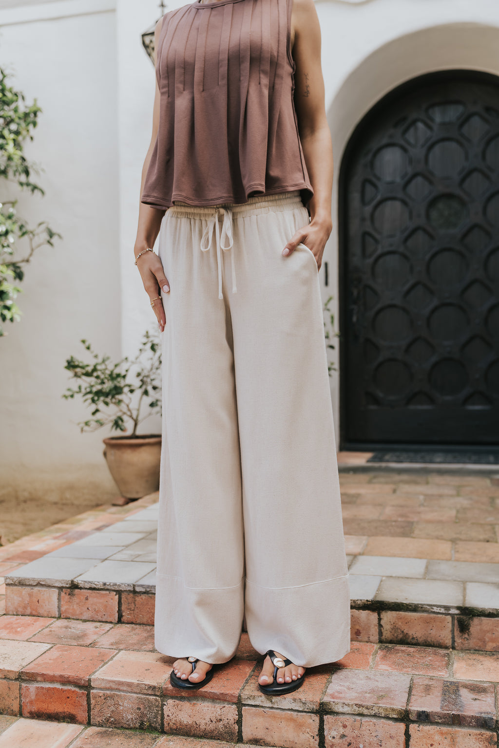 Manny Wide Leg Pants