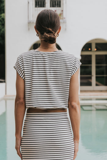 Camille Striped Top