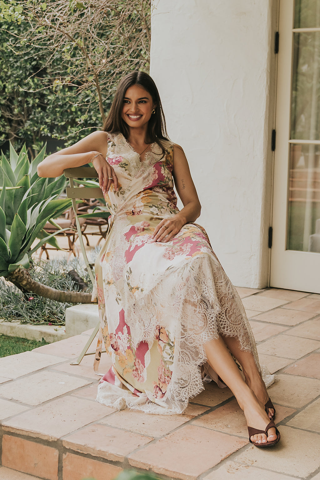 Tess Floral Wrap Dress Tess Floral Wrap Dress