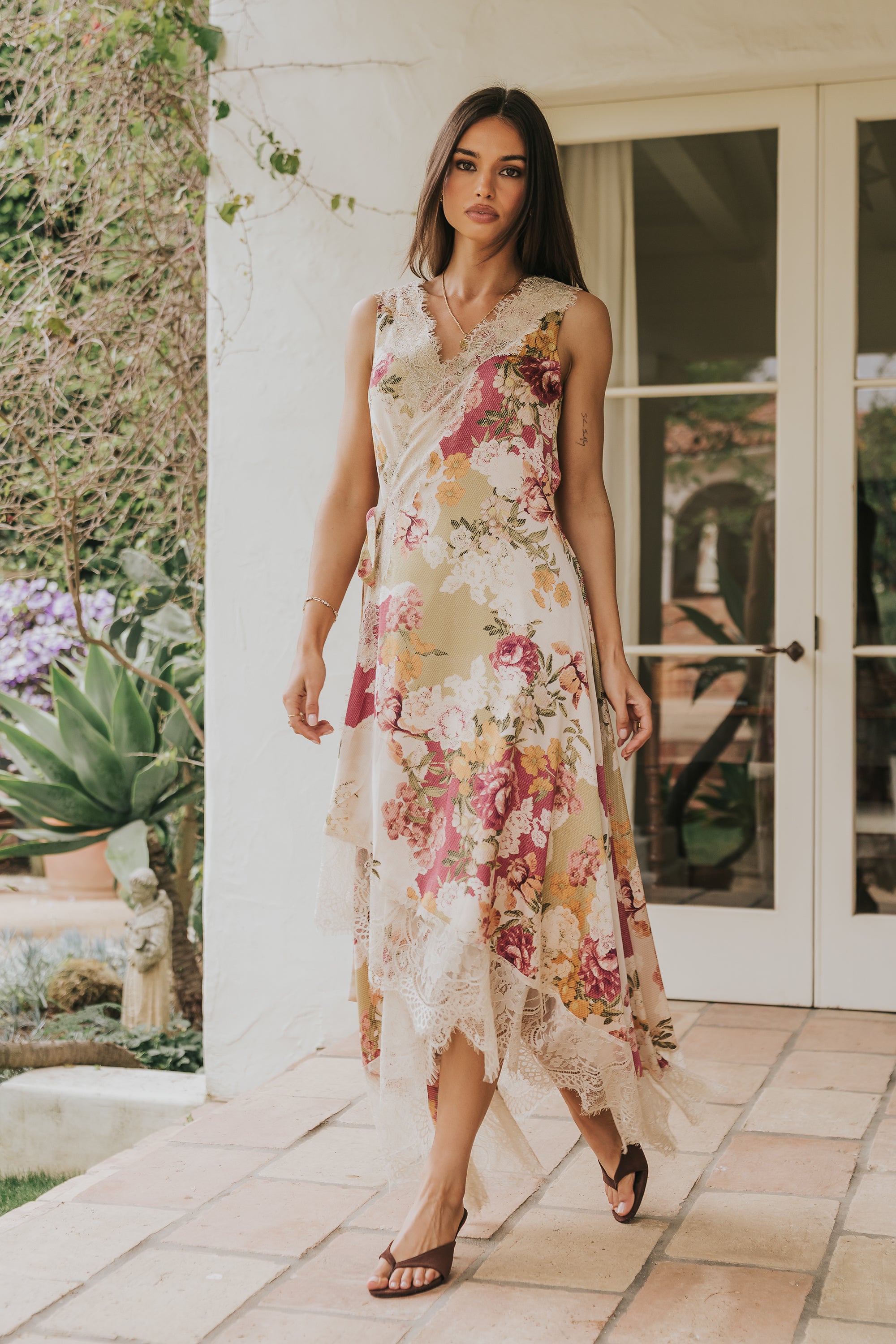 Tess Floral Wrap Dress Tess Floral Wrap Dress
