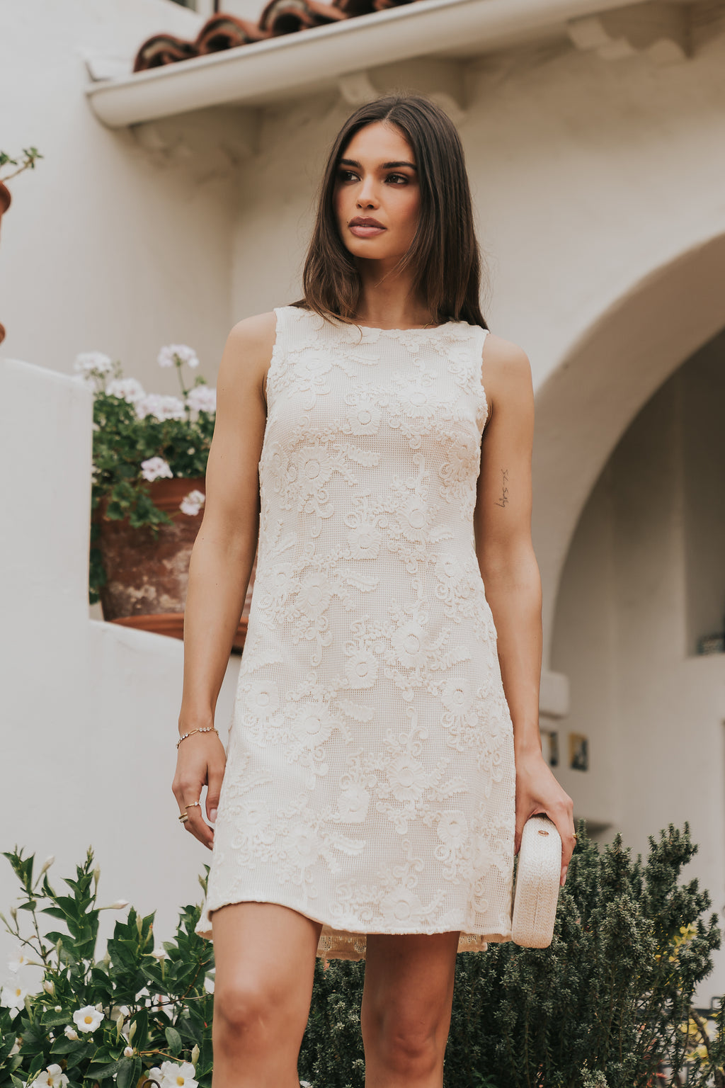 Kyla Lace Tank Dress