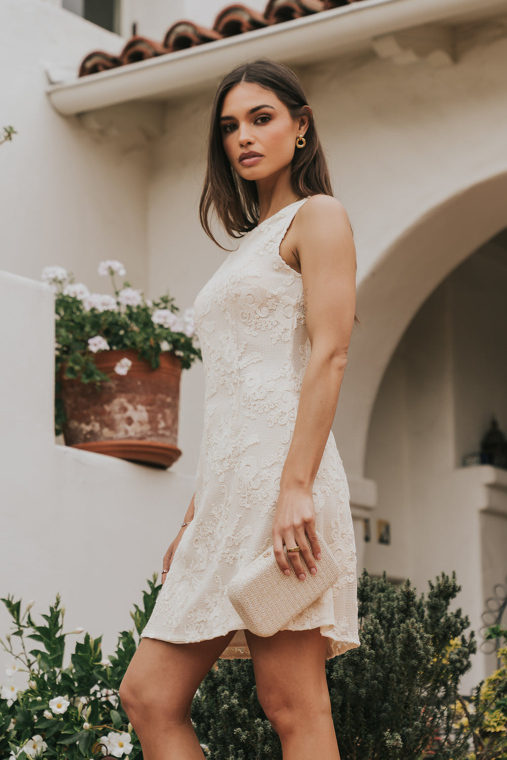 Kyla Lace Tank Dress
