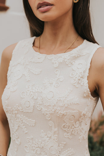 Kyla Lace Tank Dress