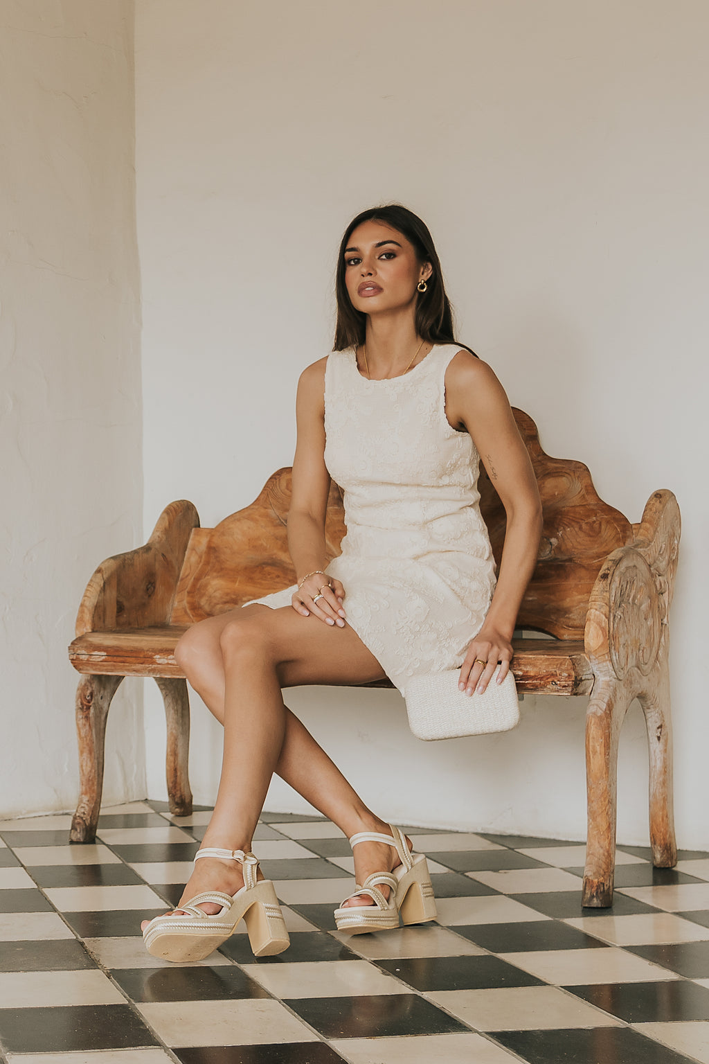 Kyla Lace Tank Dress