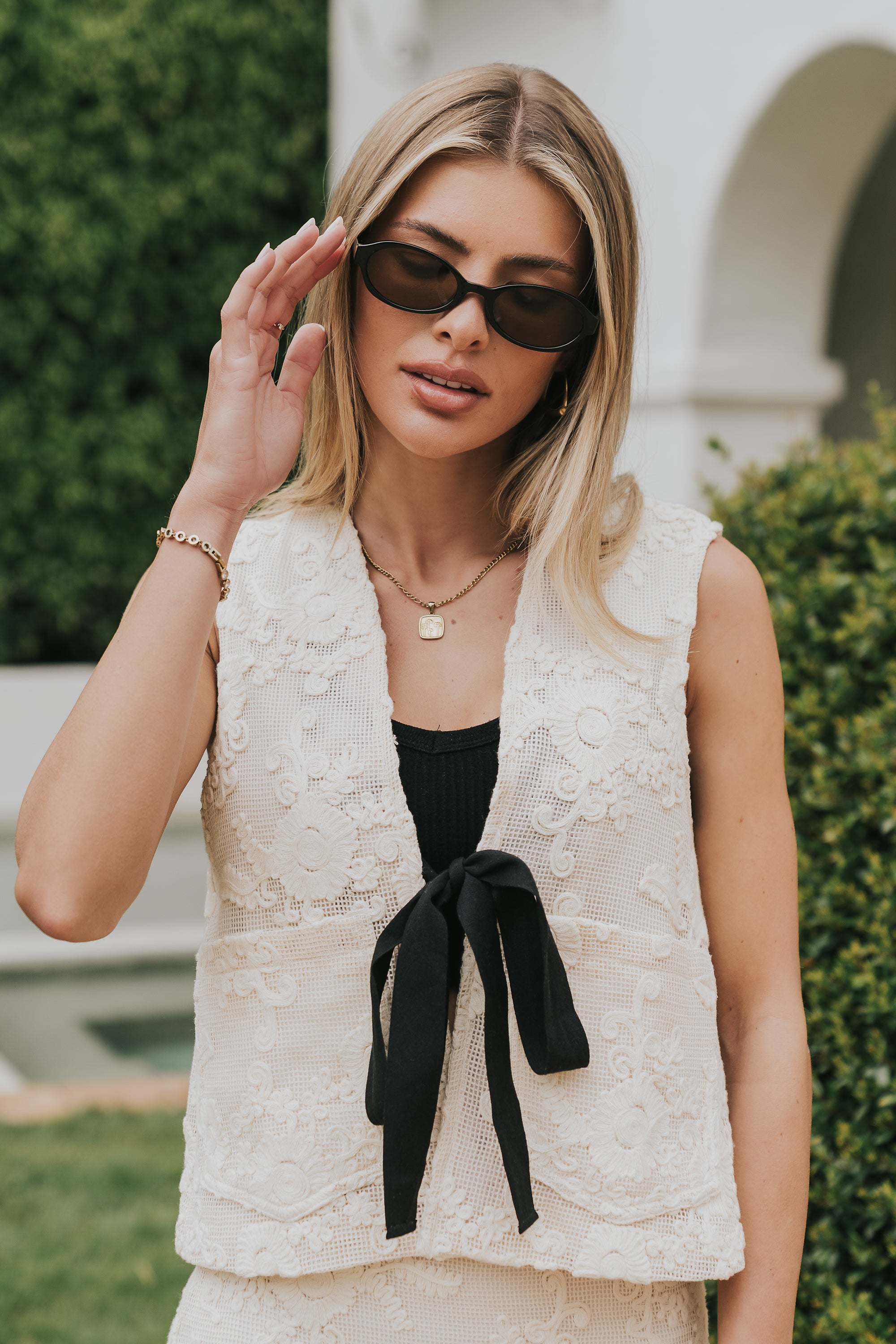 Justin Crochet Vest