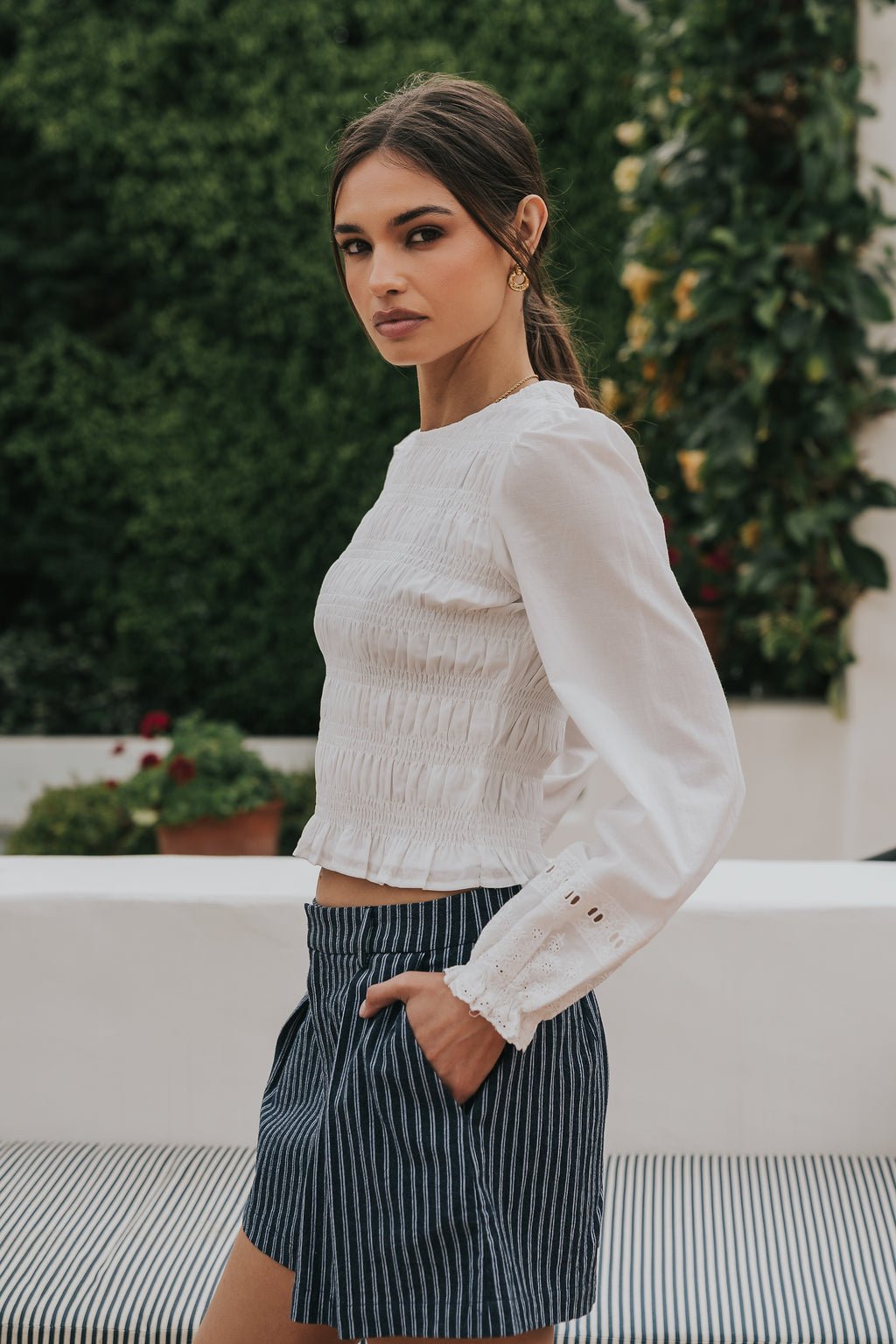 Giovana Smocked Blouse