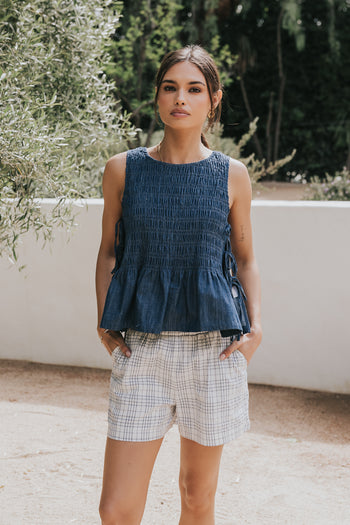 Viola Plaid Shorts