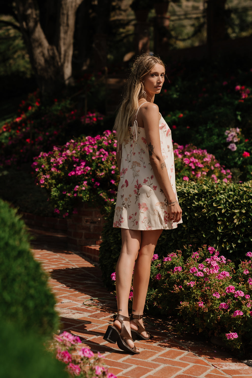 Moxie Floral Mini Dress