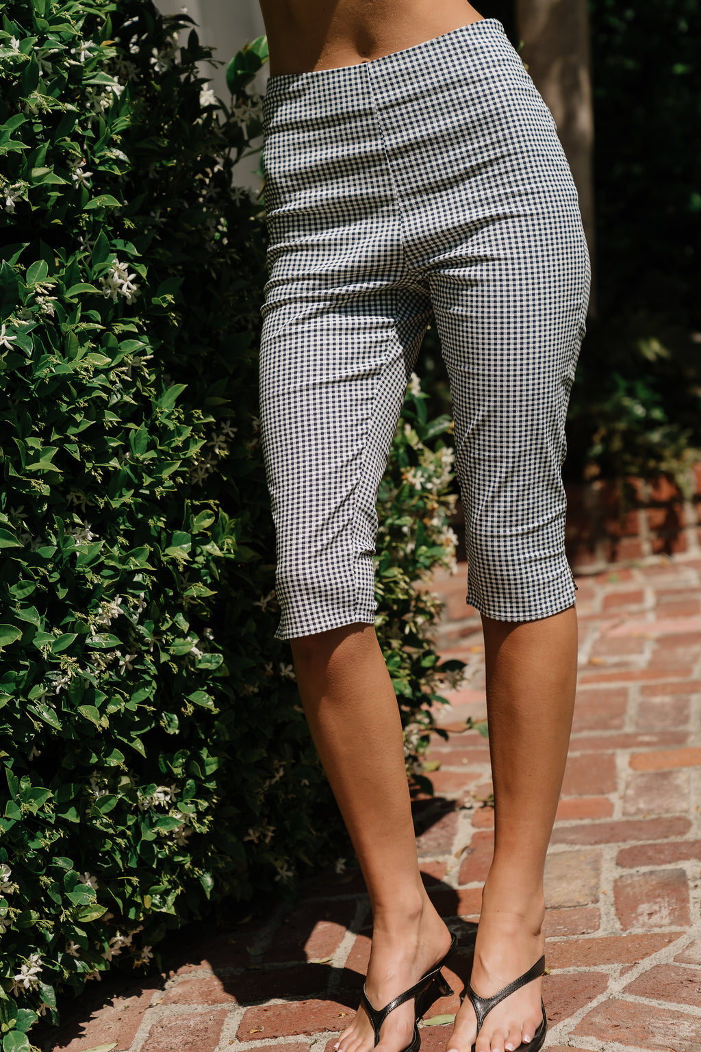 Saylee Gingham Capris