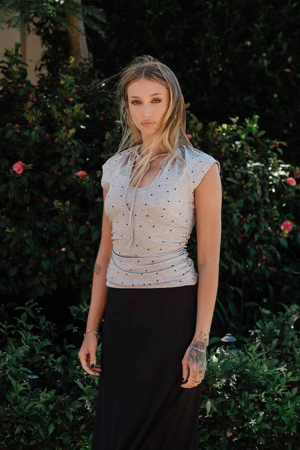 Marvin Polka Dot Top