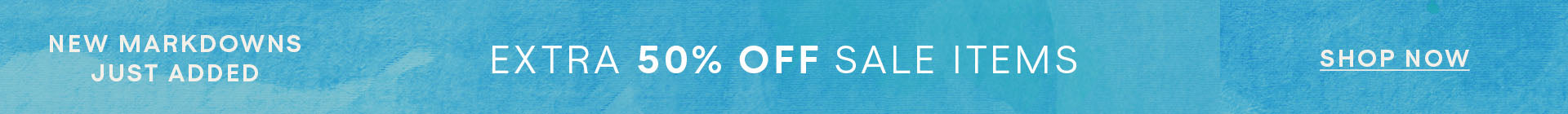 extra 50% off clearance items