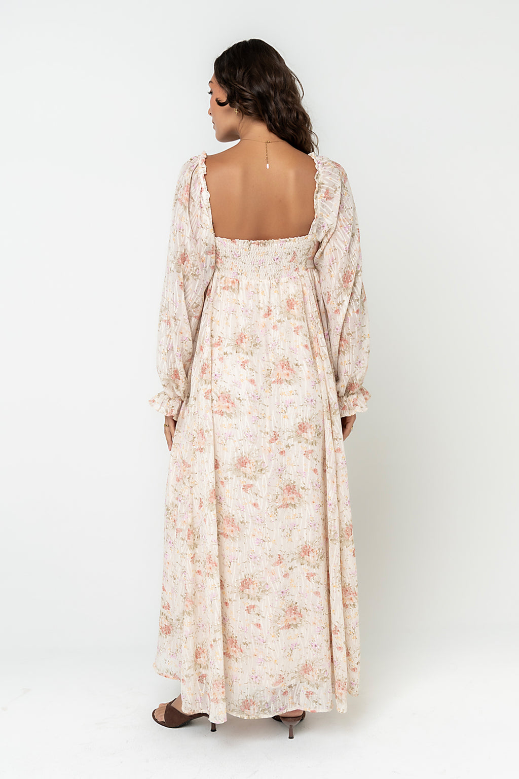 brynn maxi dress Brynn Floral Maxi Dress M / Multi
