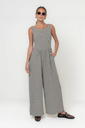 Rae Gingham Jumpsuit