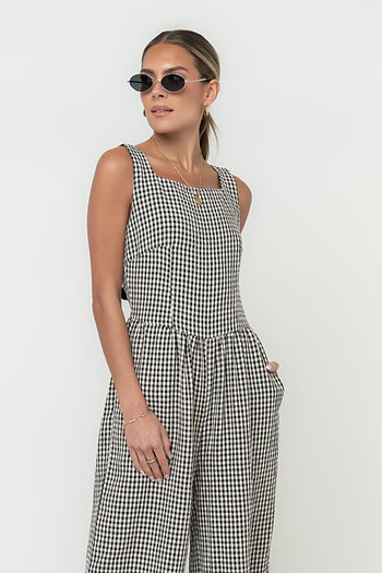 Rae Gingham Jumpsuit